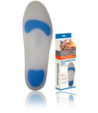 Shock Absorbing Silicone Gel Insoles for Men and Women Shoes