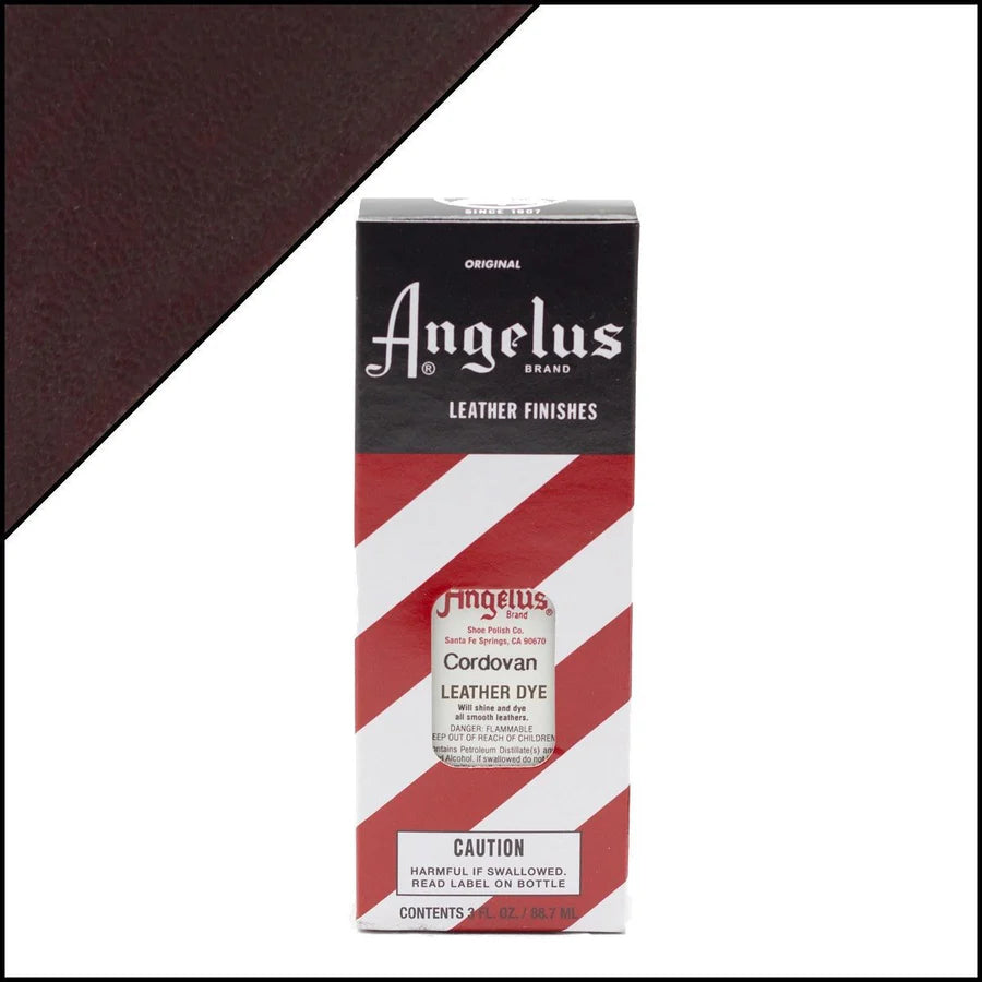 Tintura Penetrante per Pelle Liscia e Vernice Angelus Leather Dye