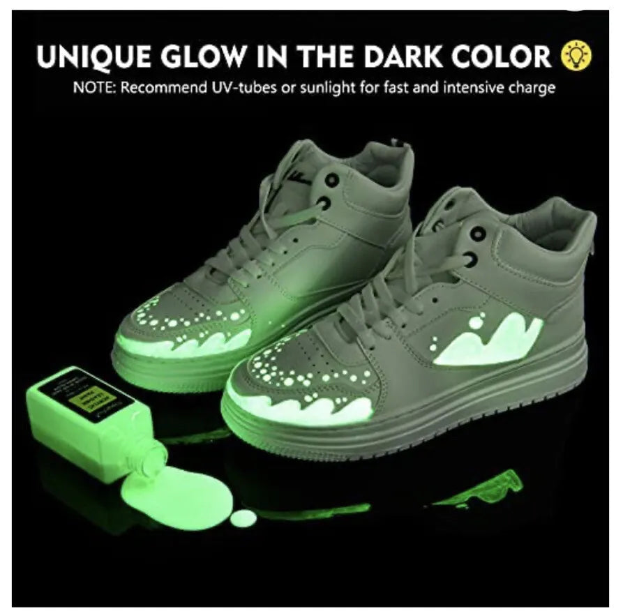 Leather and Fabric Shoe and Sneakers Dye - Angelus Acrylic Green Glow In The Dark