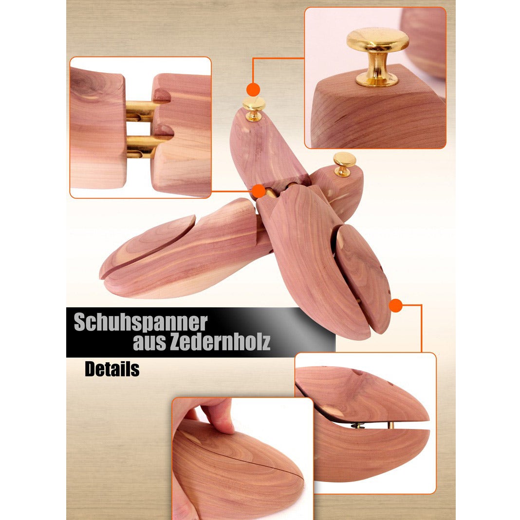 Cedar Wood Shoe Trees Luxury Line for Men and Women Shoes