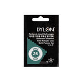 Dye for Cotton Linen Viscose Wool Silk Nylon - Hand or Machine