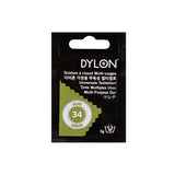 Dye for Cotton Linen Viscose Wool Silk Nylon - Hand or Machine