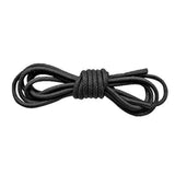 Lacci da Scarpe Neri Tondi Fini 2.5mm - Stringhe Varie Misure