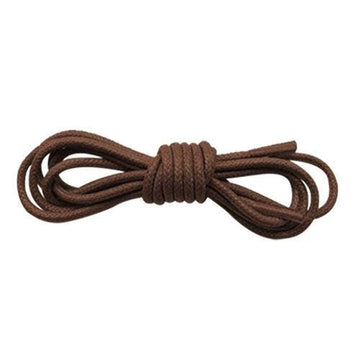 Lacci da Scarpe Marrone Scuro Tondi Fini 2.5mm - Stringhe Varie Misure