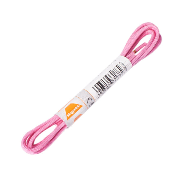 Lacci per Scarpe Rosa Tondi Fini Cerati - Stringhe in Cotone 75cm