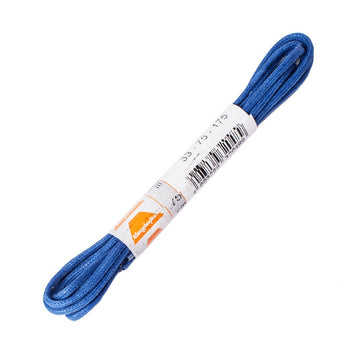 Lacci per Scarpe Blu Tondi Fini Cerati - Stringhe in Cotone 75cm