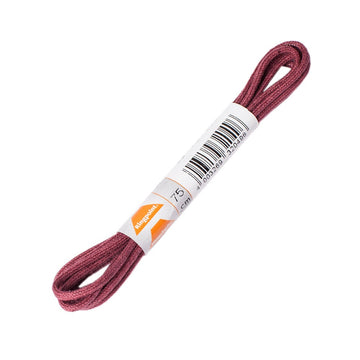 Lacci per Scarpe Bordeaux Tondi Fini Cerati - Stringhe in Cotone 75cm