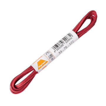 Lacci per Scarpe Rossi Tondi Fini Cerati - Stringhe in Cotone 75cm