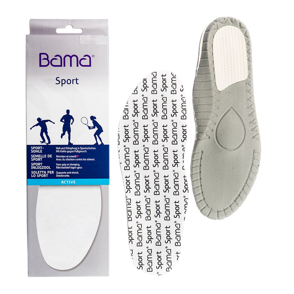 Soft Shock Absorbing Latex Sports Shoe Insoles - Bama Sport