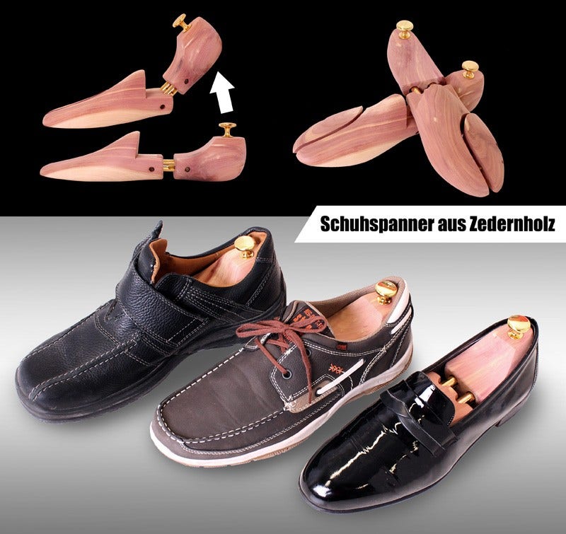 Cedar Wood Shoe Trees Luxury Line for Men and Women Shoes