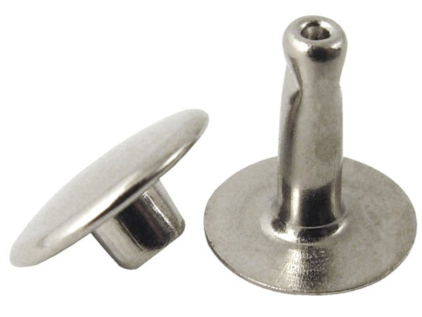 Kit Rivetti Per Cuoio 180 Pezzi | Con Pinza E Attrezzi | Borchie In Metallo Per Fai-da-Te E Pelletteria - Foto 2