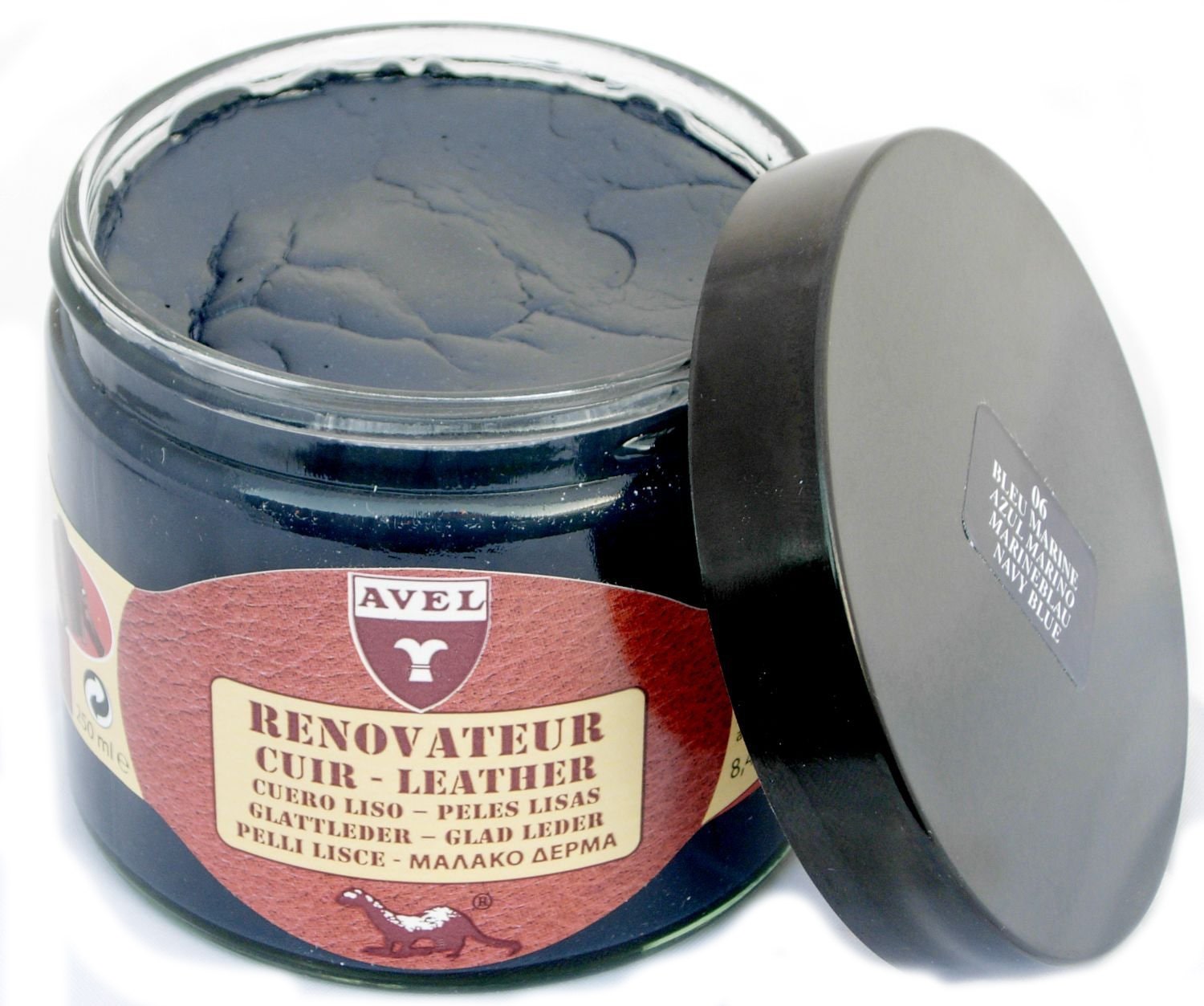 Crema per Divani in Pelle e Interni Auto Rinnova e Lucida il Colore - Saphir Avel 275ml