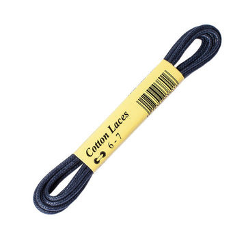 Lacci da Scarpe Blu Tondi Fini 2.5mm Cerati Lucidi - Stringhe Varie Misure