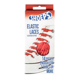 Red Silicone Elastic Shoelaces - Never Untied Shoes Again