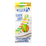 Glow Dark Mix Silicone Elastic Shoelaces - No More Untied Shoes