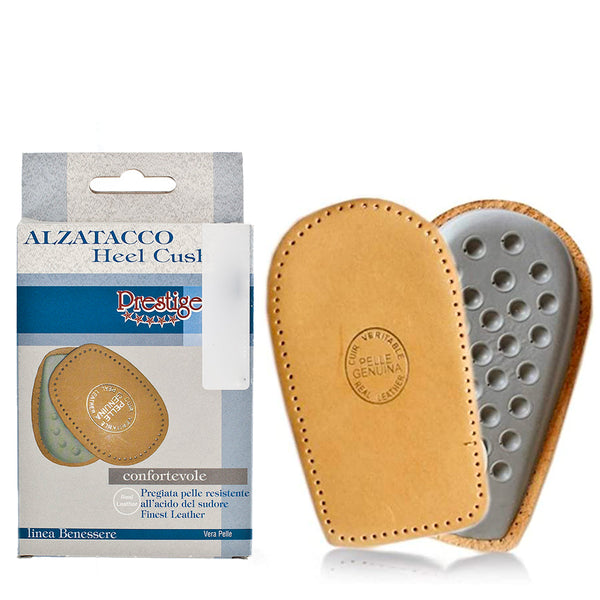 SOLETTA ALZATACCO RIGIDO IN SUGHERO E PELLE TALLONIERA DA 1CM A 3CM DI ALTEZZA E - Foto 4