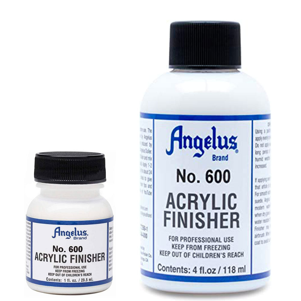 Fissativo Semi lucido post Tintura Per Pelle Liscia - Angelus Finisher 600