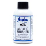 Fissativo Opaco post Tintura Per Pelle Liscia Angelus Matte Acrylic Finisher