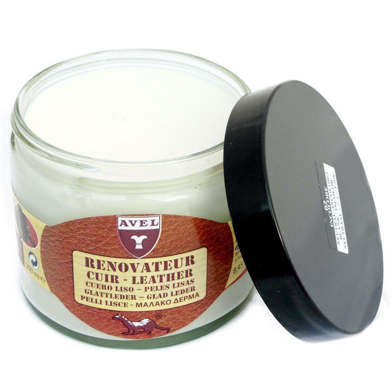 Crema per Divani in Pelle e Interni Auto Rinnova e Lucida il Colore - Saphir Avel 275ml