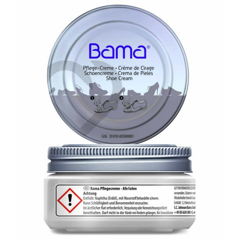 Leather Shoe Polish Various Colors - Bama Shoe Cream