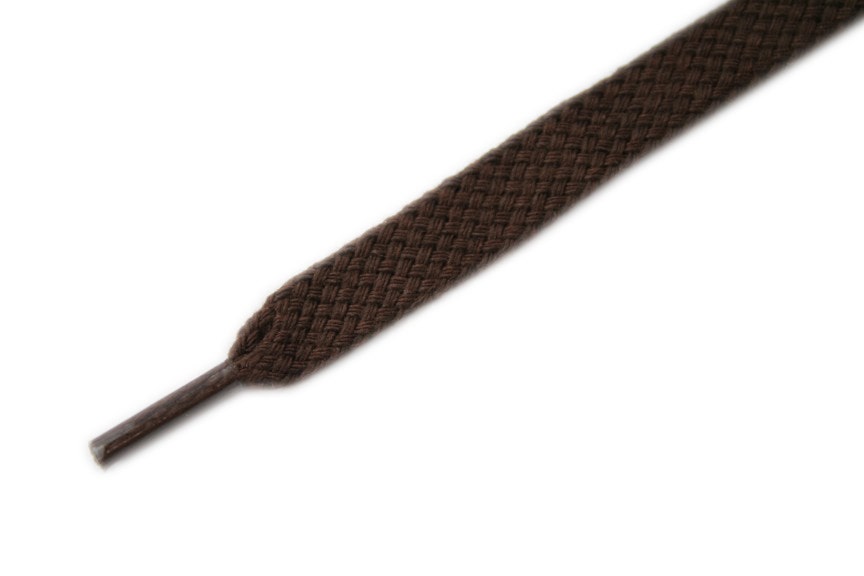Lacci da Scarpe Piatti in Cotone Stringhe tutti i Colori 60cm - 75cm - 90cm - 120cm
