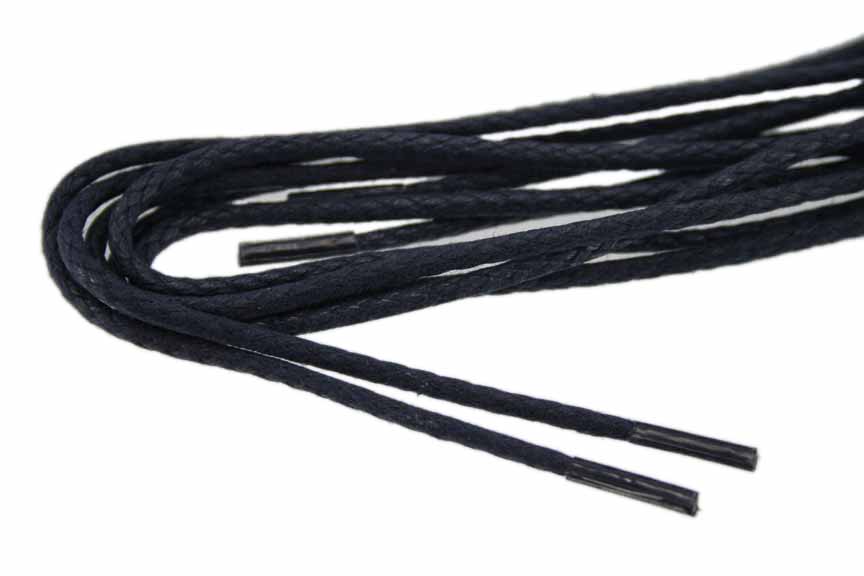 Lacci da Scarpe Cerati Lucidi Tondi Fini 2,5mm Vari Colori 60cm - 75cm - 90cm