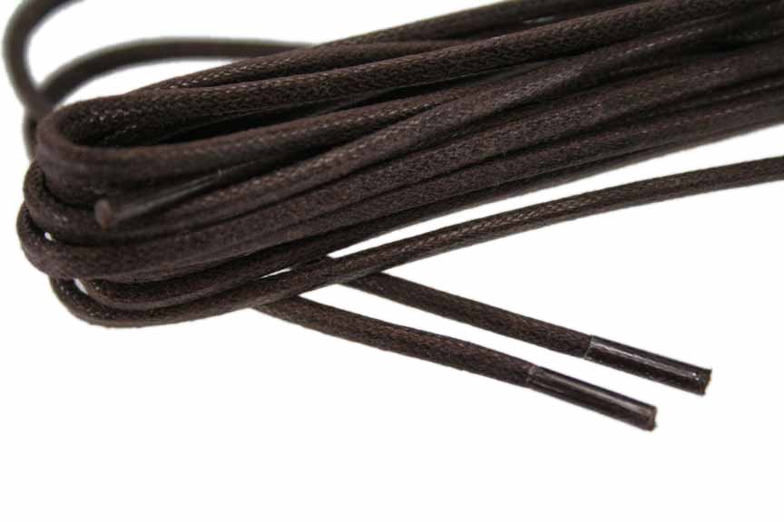 Lacci da Scarpe Cerati Lucidi Tondi Fini 2,5mm Vari Colori 60cm - 75cm - 90cm