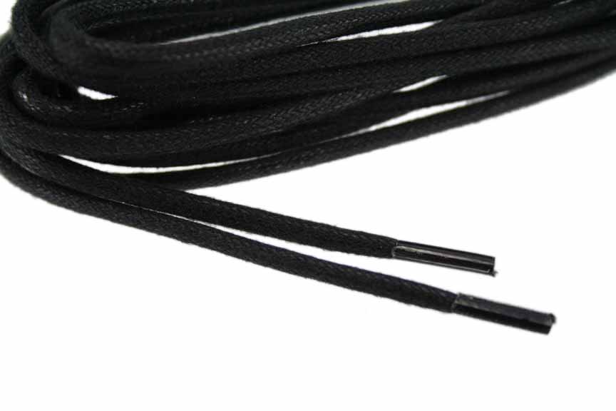 Lacci da Scarpe Cerati Lucidi Tondi Fini 2,5mm Vari Colori 60cm - 75cm - 90cm