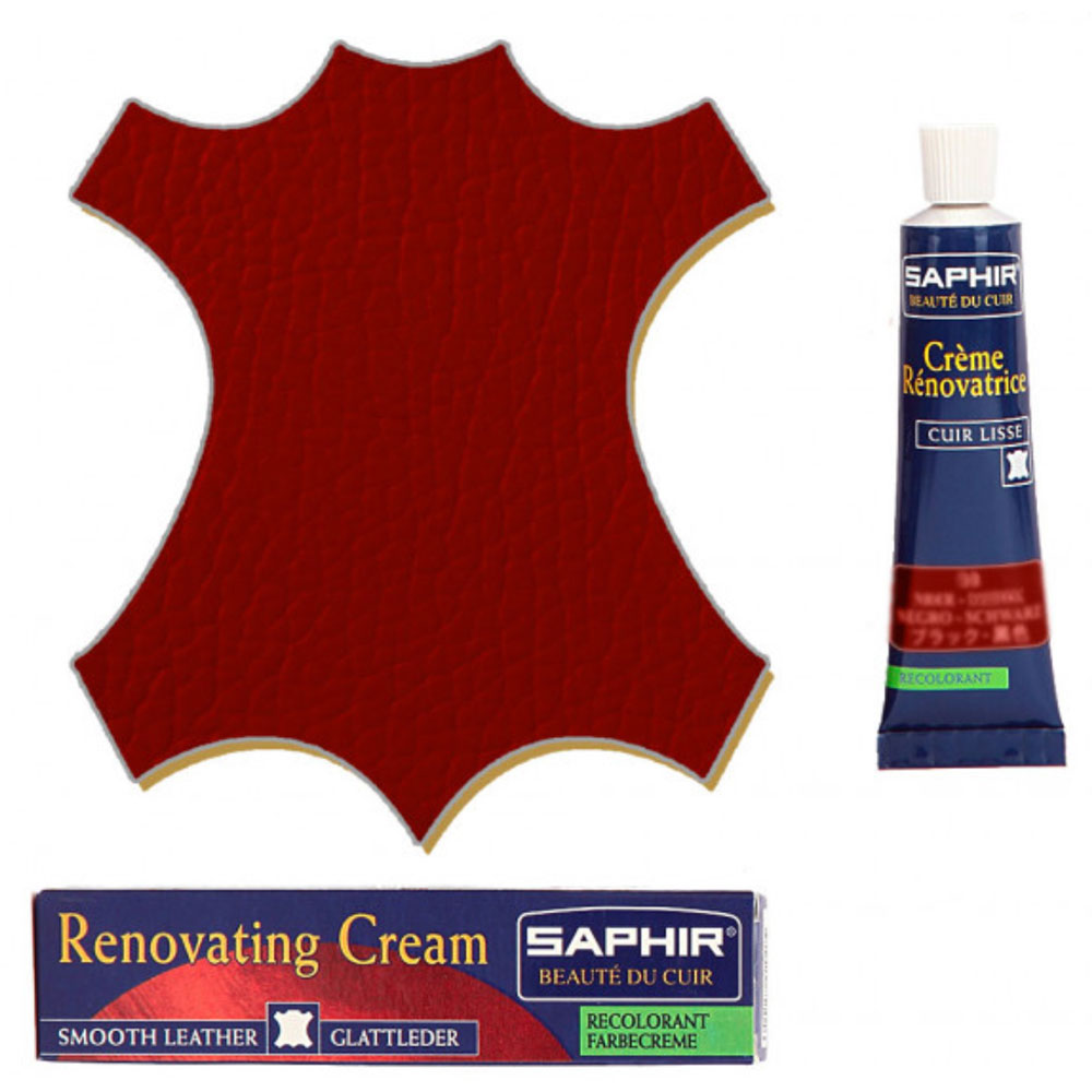 Crema rinnova colore per accessori in pelle - Saphir Renovating