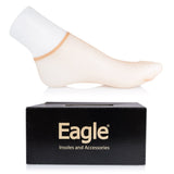 Disposable Socks for Shops - 144 pcs Beige Nylon Disposable