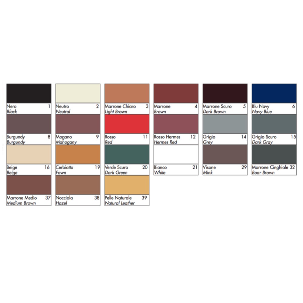 Polish for Shoes and Leather Items Renews Color - Saphir Canadian