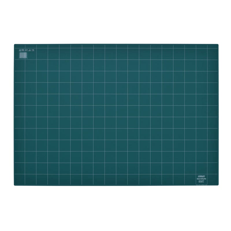 Piano di Taglio Con Linee Guida Olfa 90x62x0,3cm per Calzature e Pelletterie