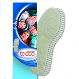 Wool Insoles Foot Warmer for Winter Shoes - Polar Heel