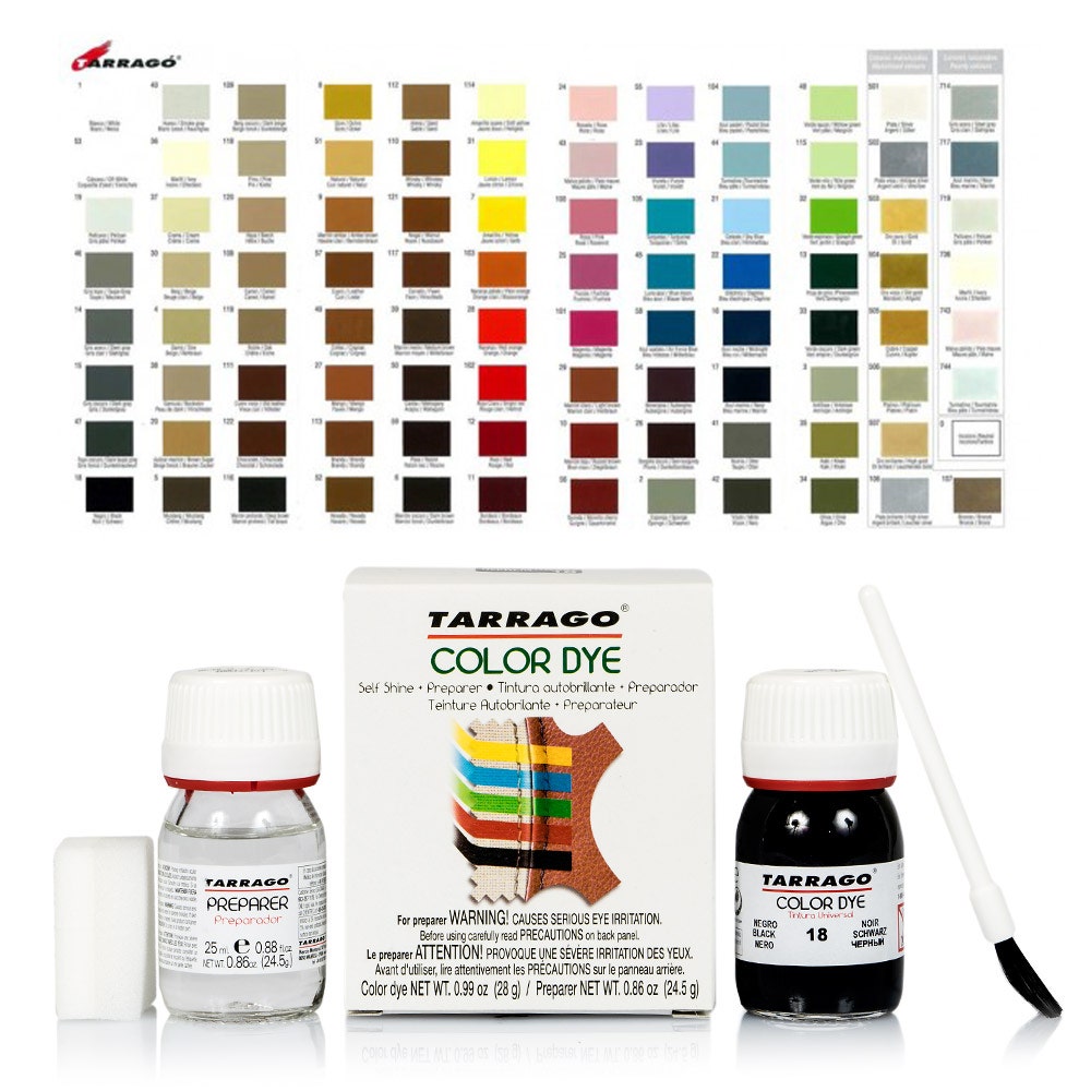 Leather Dye Eco Leather and Canvas - Renew or Change Color to Shoes Bags and Accessories