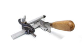 Coltello tagliacinghie con guida 10cm per Calzolaio o Pelletterie