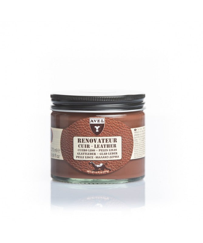 Crema per Divani in Pelle e Interni Auto Rinnova e Lucida il Colore - Saphir Avel 275ml