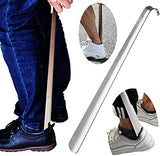 Calzante Iron in Metallo Cromato Calza Scarpe lungo 40cm