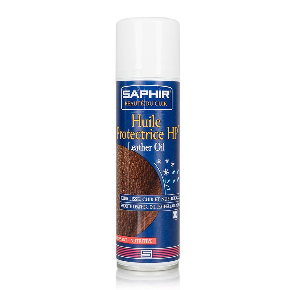 Grasso Spray Anti Acqua Protegge e Impermeabilizza Pelli Grasse e Cuoio - Saphir Huile Protectrice
