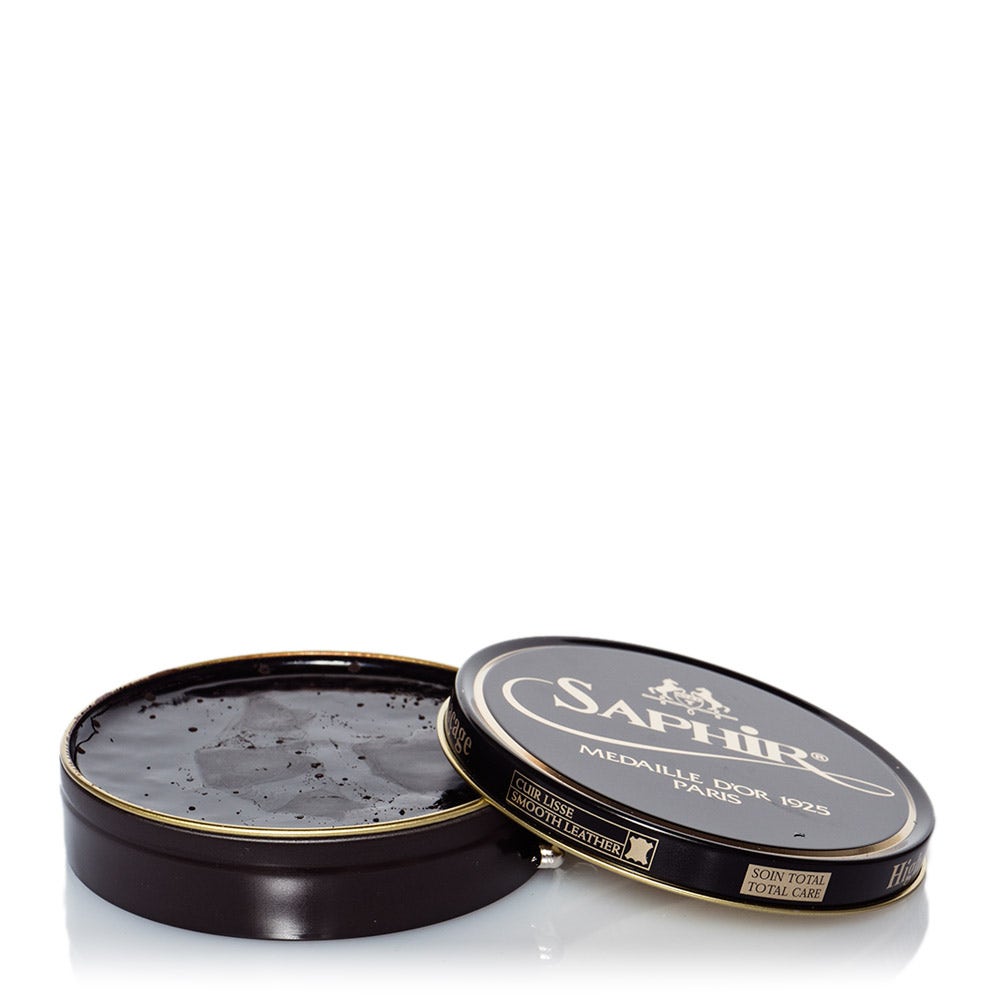 Cera per Lucidare Scarpe in Pelle Liscia - Saphir Medaille D'Or Pate de Luxe 100ml