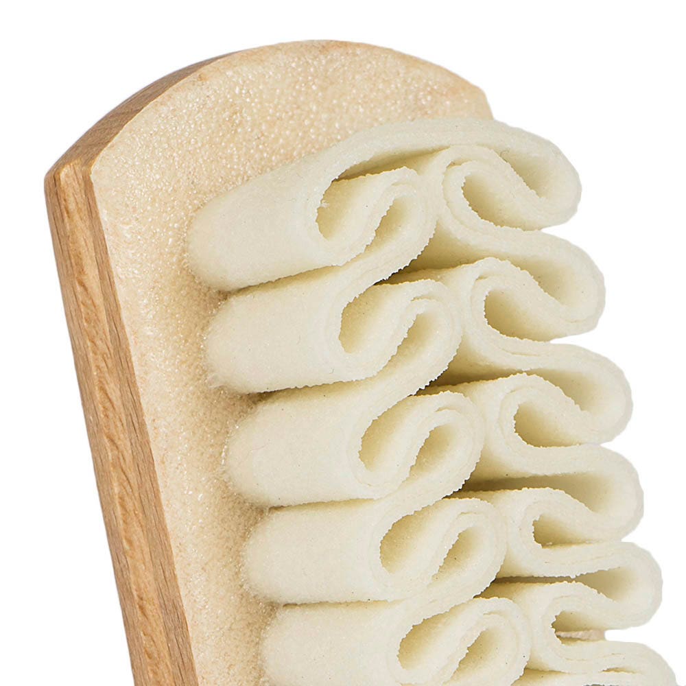 Spazzola per Pulire le Scarpe in Camoscio - Rimuove Sporco e Polvere