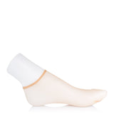 Disposable Socks for Shoe Try-On 100pcs Beige for Shoe Shop