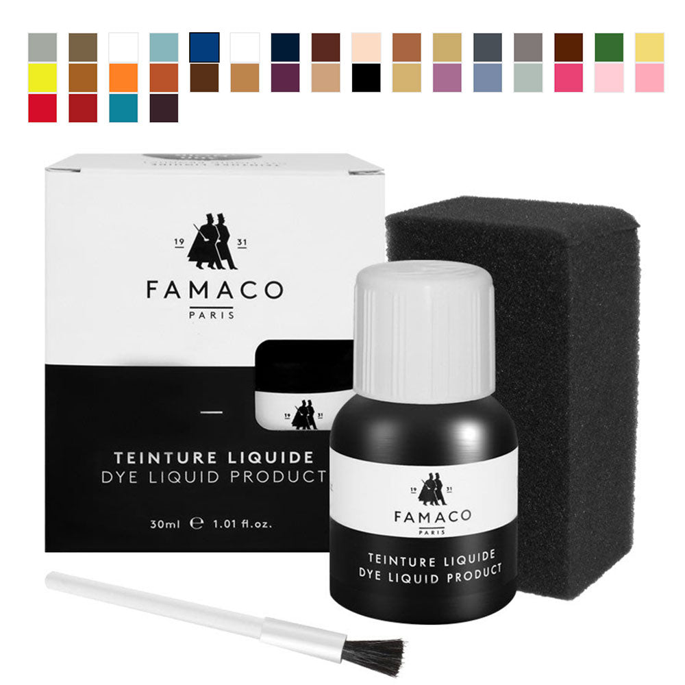 Tintura Professionale per Scarpe e Sneakers in Pelle - Famaco Paris Tinture Liquide