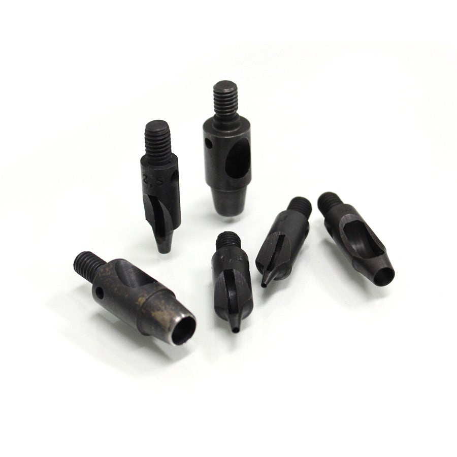 Round Punch for Pressing Leather and Fabrics