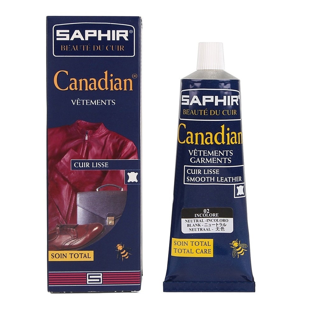 Polish for Shoes and Leather Items Renews Color - Saphir Canadian