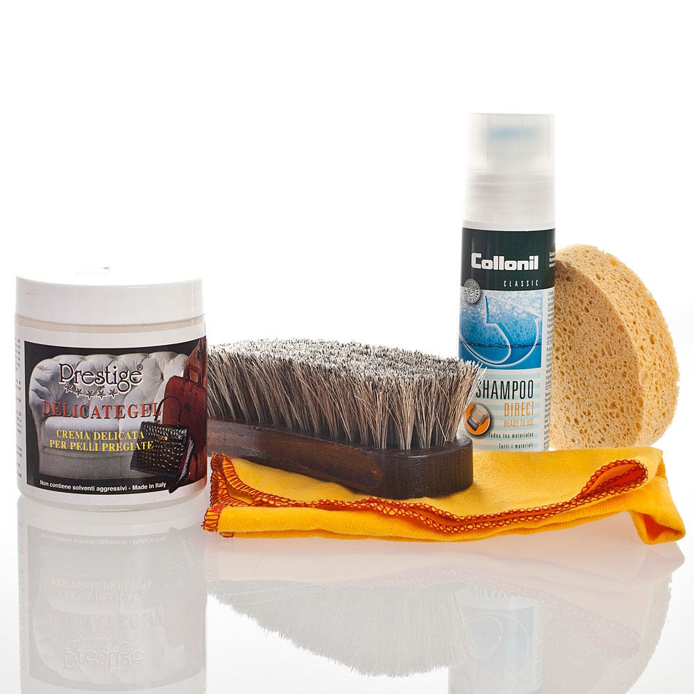 Complete Set for Cleaning Smooth Leather Shoes - Shoe Care