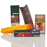 Smooth Leather Shoe Cleaning and Polishing Set