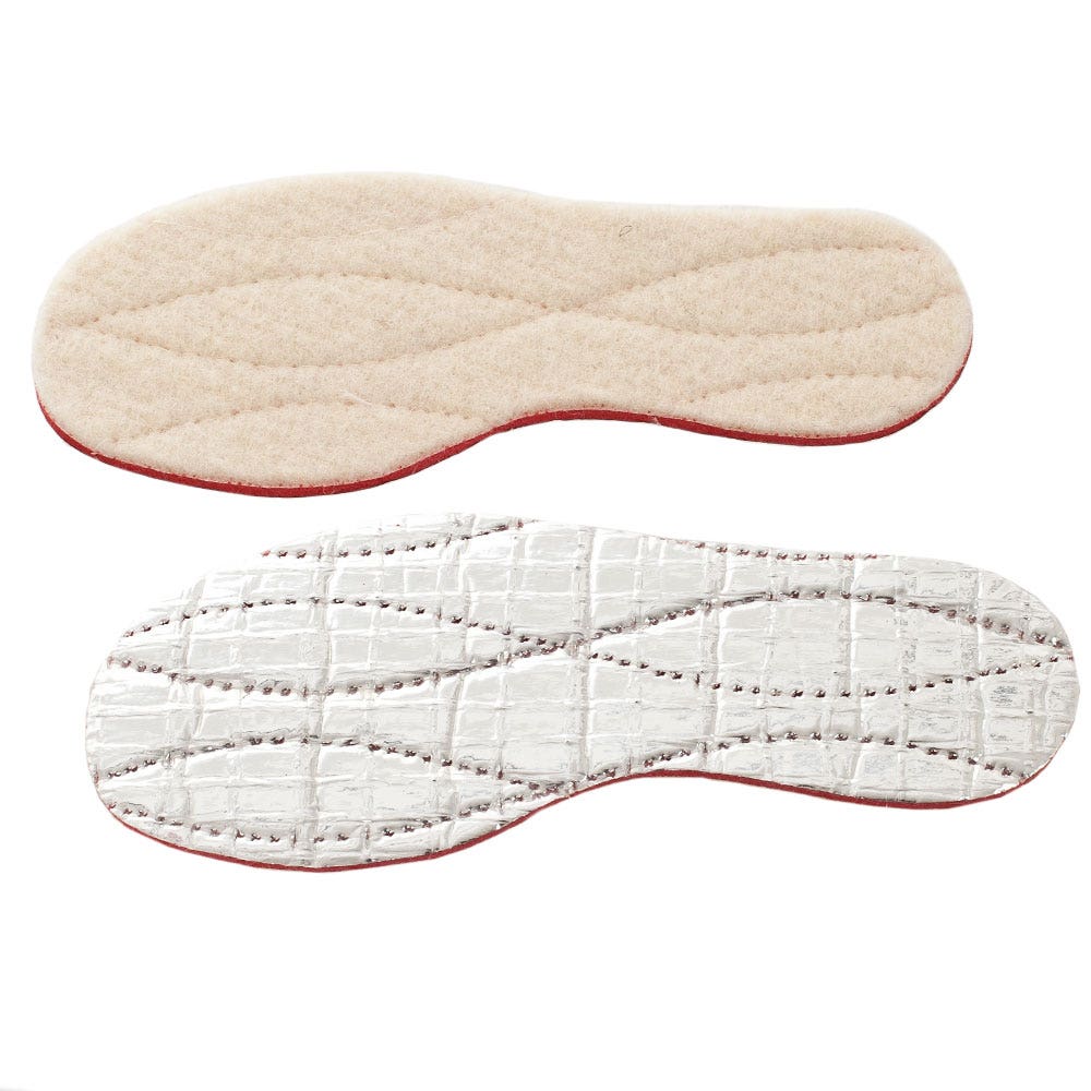 Winter Insoles for Children's Shoes - Alu-Star Heel 24 to 33