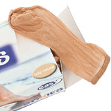 Disposable Socks for Shoe Try-On 100pcs Beige for Shoe Shop