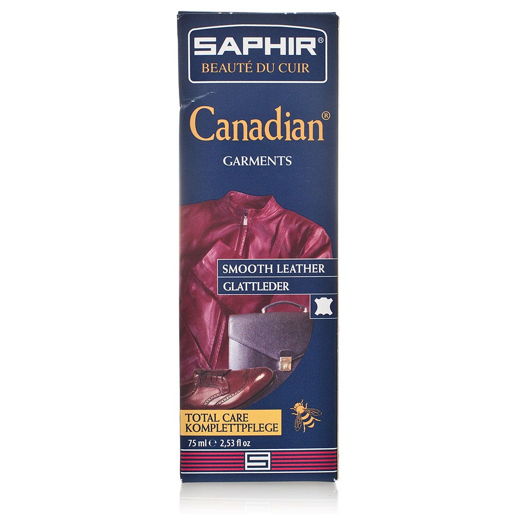 Polish for Shoes and Leather Items Renews Color - Saphir Canadian