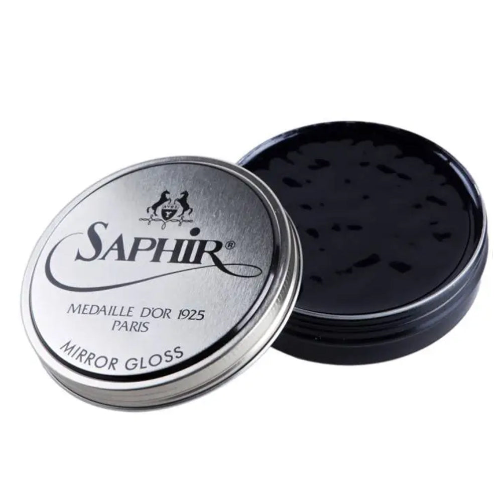 Saphir Medaille D'Or Mirror Gloss – Polishing Wax for Leather Elegant Shoes